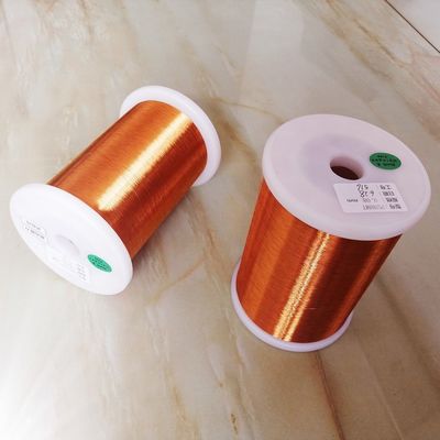 Self Bonding Polyesterimide Enameled Round Copper Clad Aluminum Wires 0.08mm