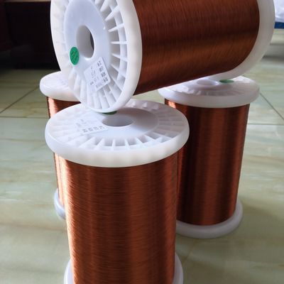 0.2mm Class 155/180 Self Adhesive Enamelled Round Copper Wires Small Motor Use